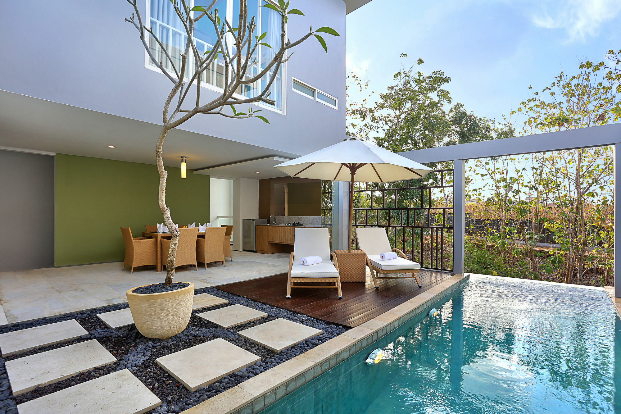 Garden Bay View Villa Nusa Dua  Buitenkant foto